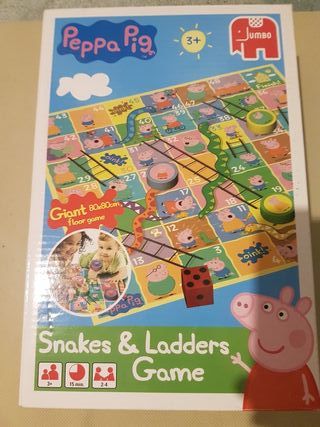 Peppa Pig Serpientes /& Escaleras Juego