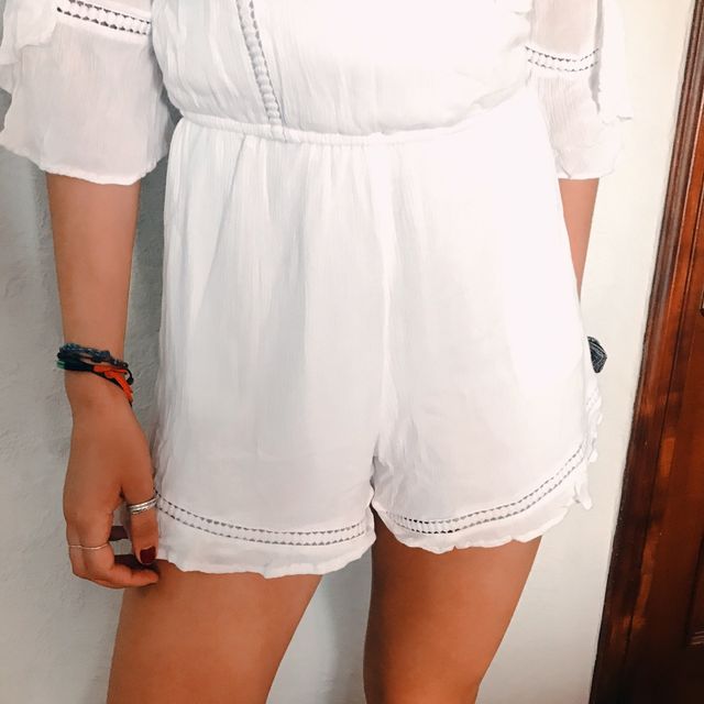 Tuta ABERCROMBIE T.S bianca