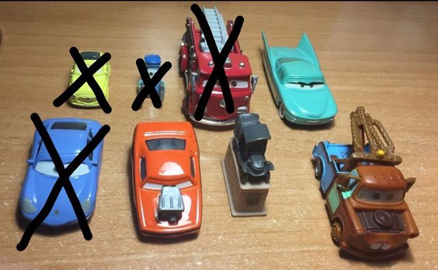 Coches de la película "Cars"