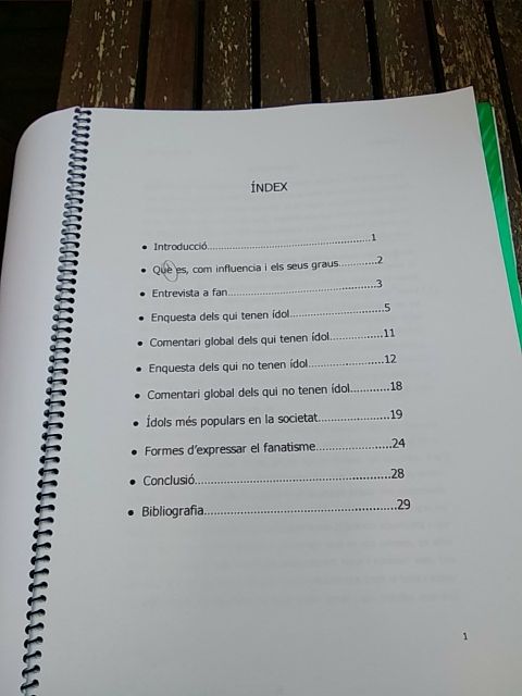 Treball de recerca FANATISMO