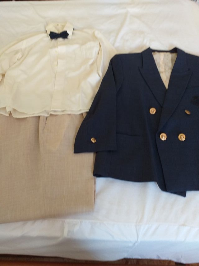 Traje de comunion niño