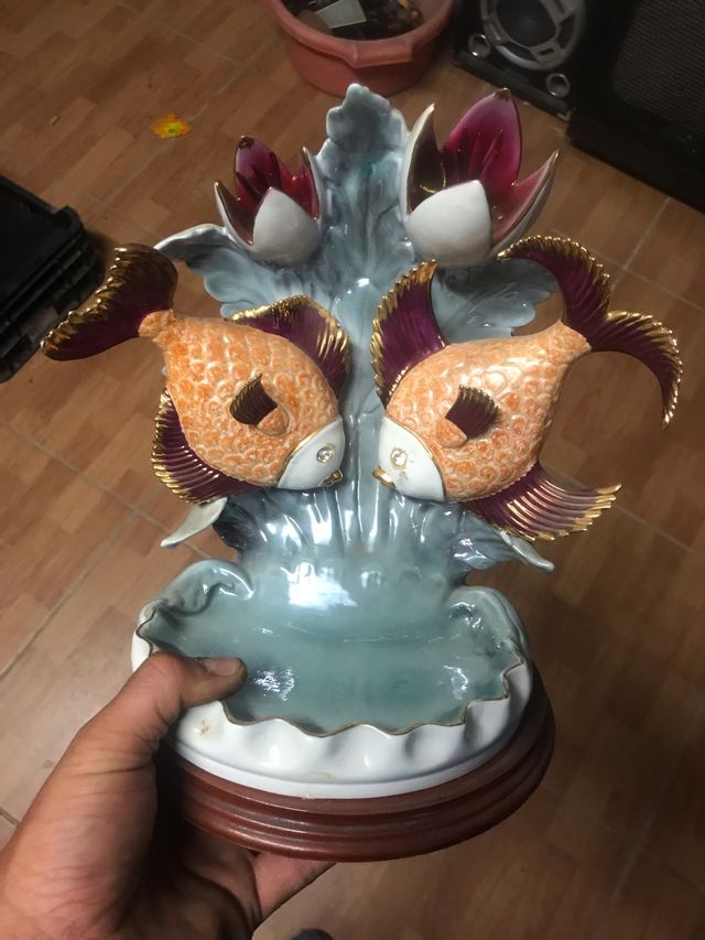 Figura decorativa porcelana