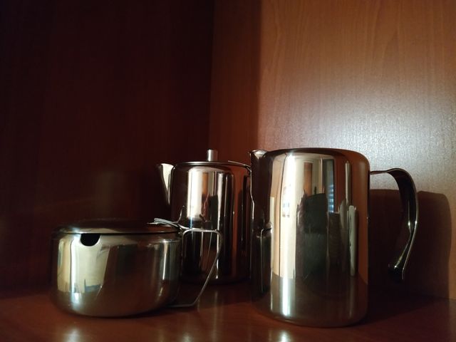 Juego Café Acero Inoxidable