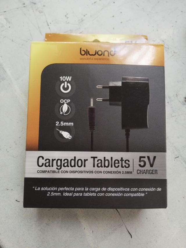 CARGADOR TABLET 5V 2A BIWOND