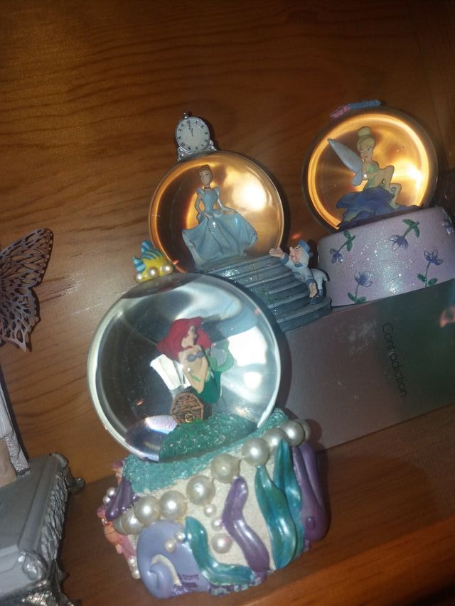 Lote 4 bolas princesas Disney