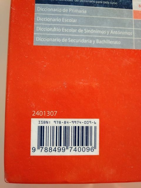 Diccionario escolar Vox Anaya bachiller eso