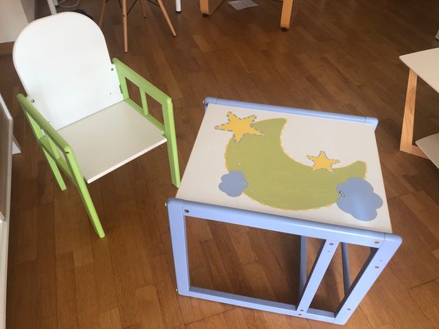 Trona convertible mesa y silla MICUNA