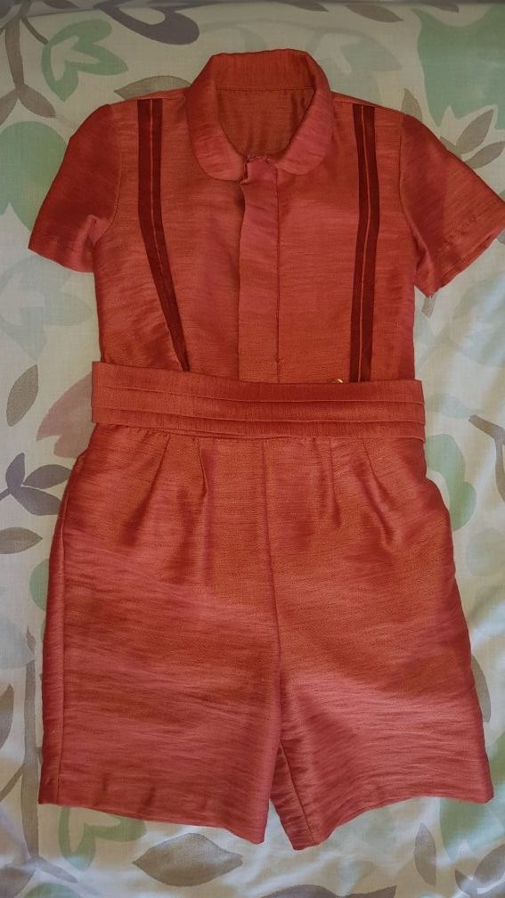 Traje paje ceremonia