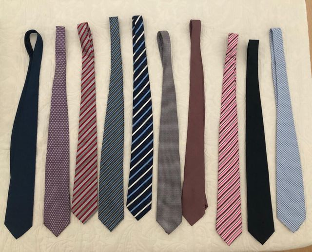 corbatas en perfecto estado