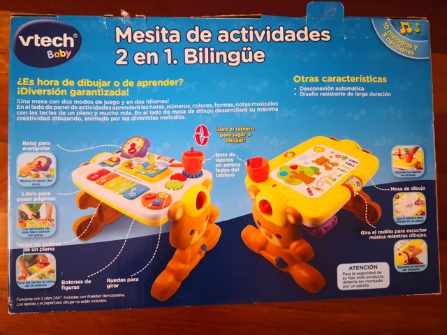 Mesa actividades niños