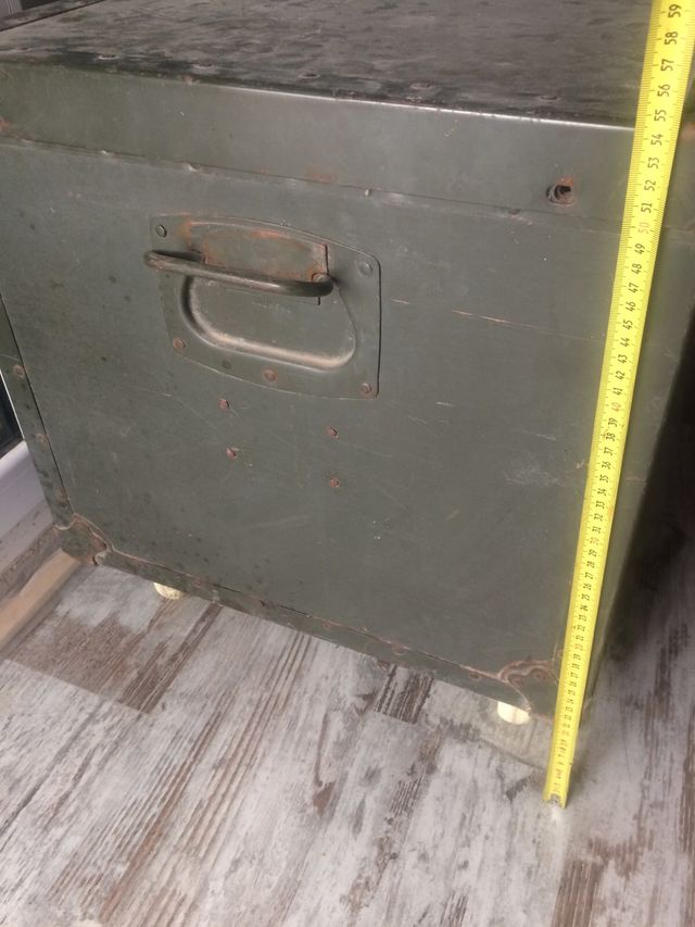 Baúl antiguo ejército americano. Años 50 de segunda mano por 100 € en