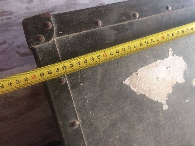 Baúl antiguo ejército americano. Años 50 de segunda mano por 100 € en