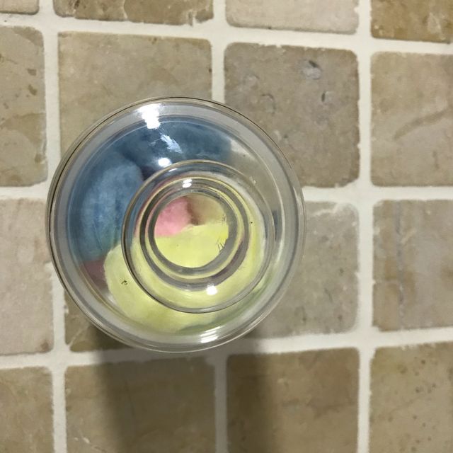 Frasco de cristal con tapa