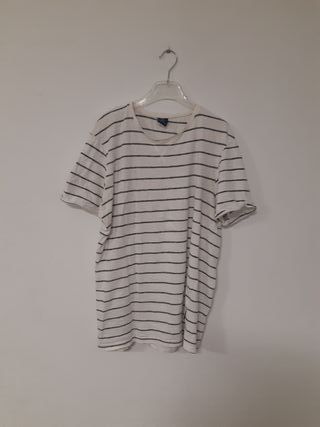 camiseta blanca springfield