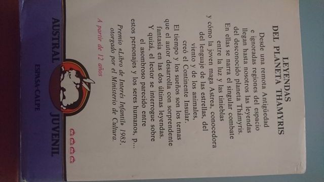 Leggende del pianeta thamyris