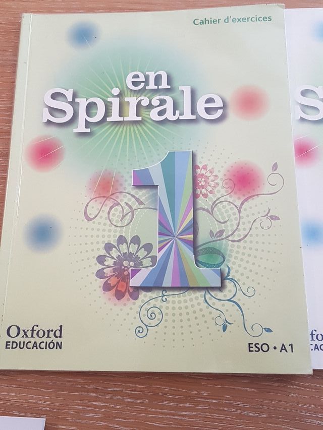 Libros francés en Spirale Oxford Educación 1 ESO