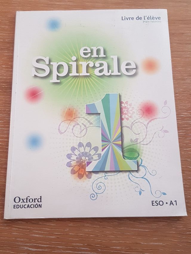 Libros francés en Spirale Oxford Educación 1 ESO