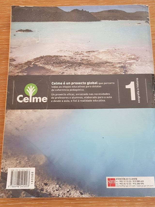 Libro de Xeografía e Historia 1 ESO SM Xerme