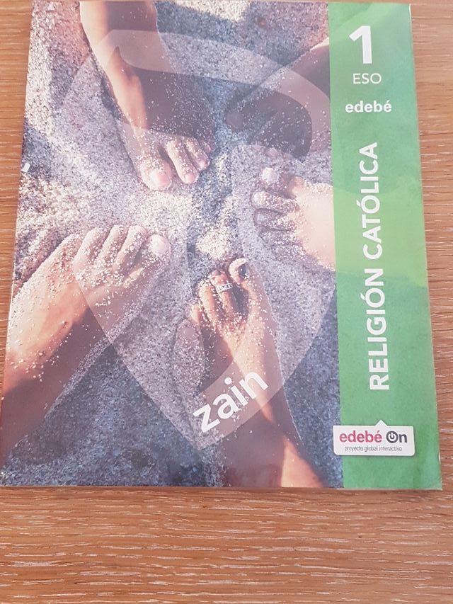 Libro de Religión Católica de 1º de ESO Edebé