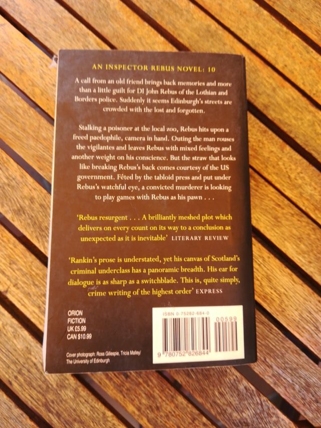 libro inglés. Ian Rankin, Dead Souls