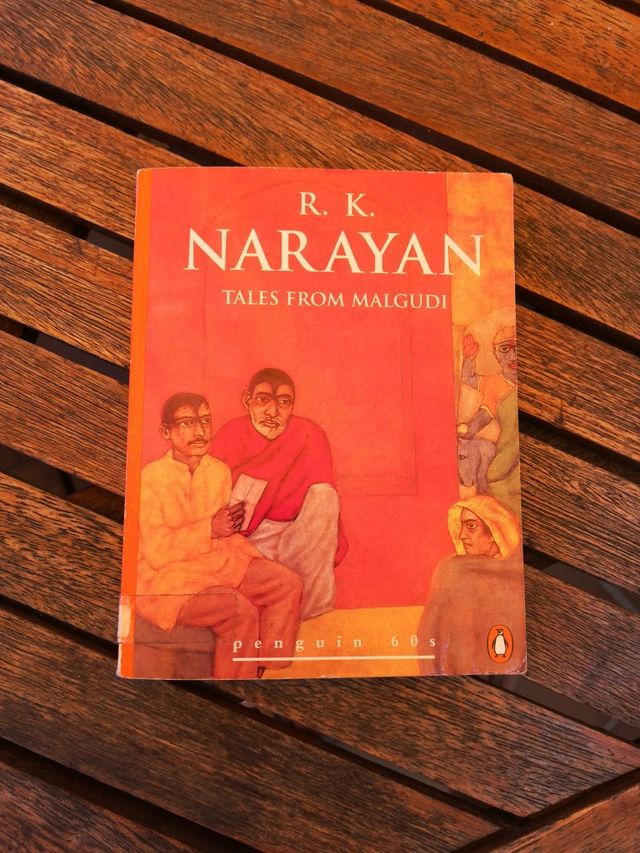 libro inglés. Cuentos. Tales from Malgudi. Narayan