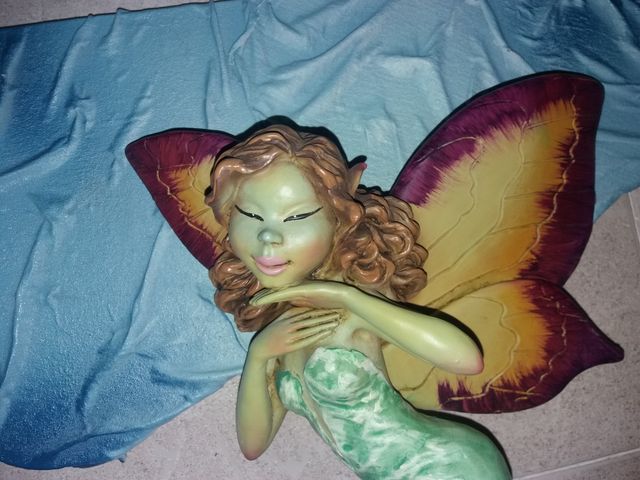 Cuadro hada 40x40 cm