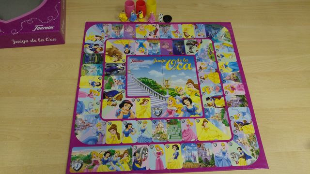 Juego de la oca princesas disney