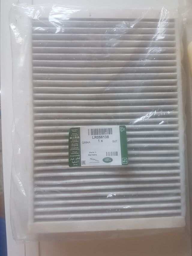 Filtro Habitáculo Land Rover
