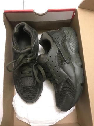 nike huarache verde militar
