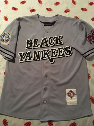 Camiseta Béisbol Black Yankees Nueva HOY 170€ de segunda camisa antigua de los yankees blanca y negra