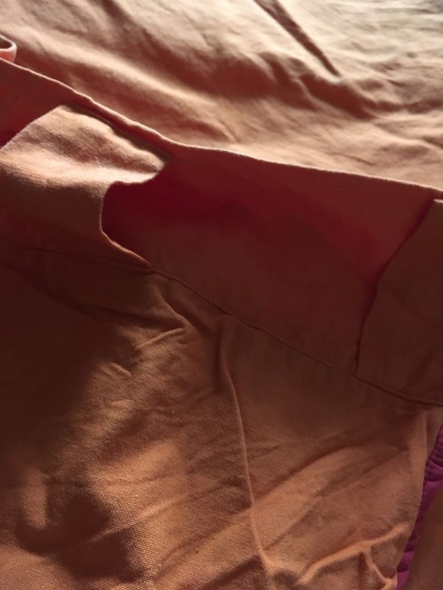 Cortina algodón patchwork