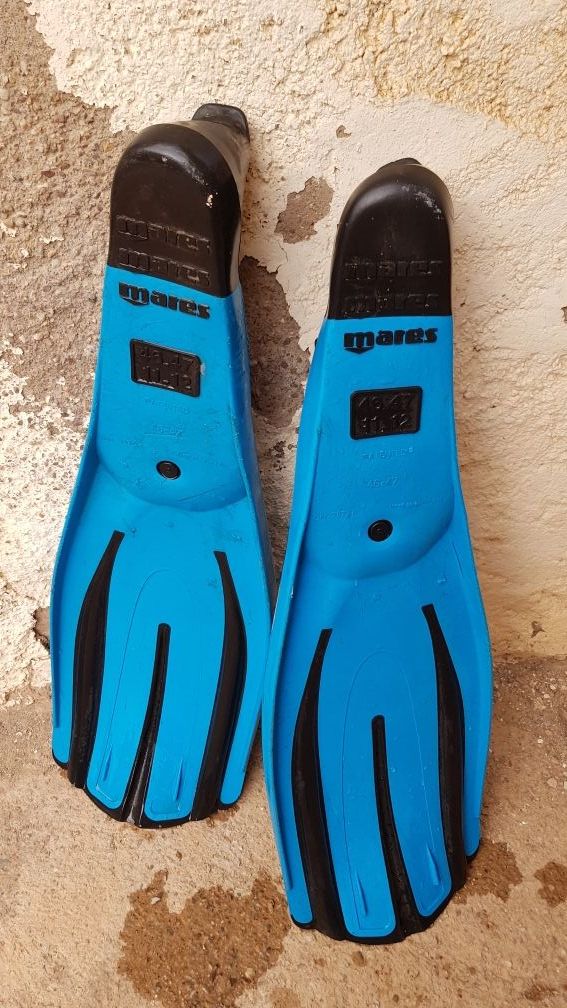 aletas buceo y pesca