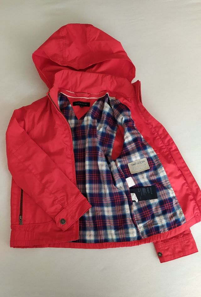 Chaqueta niño/a Tommy Hilfiger T 110 roja