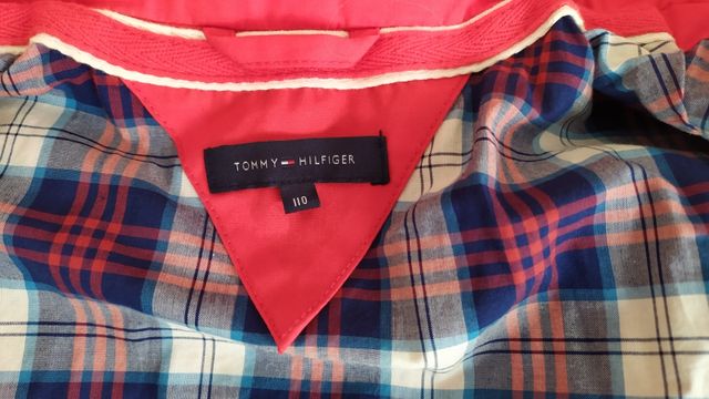 Chaqueta niño/a Tommy Hilfiger T 110 roja