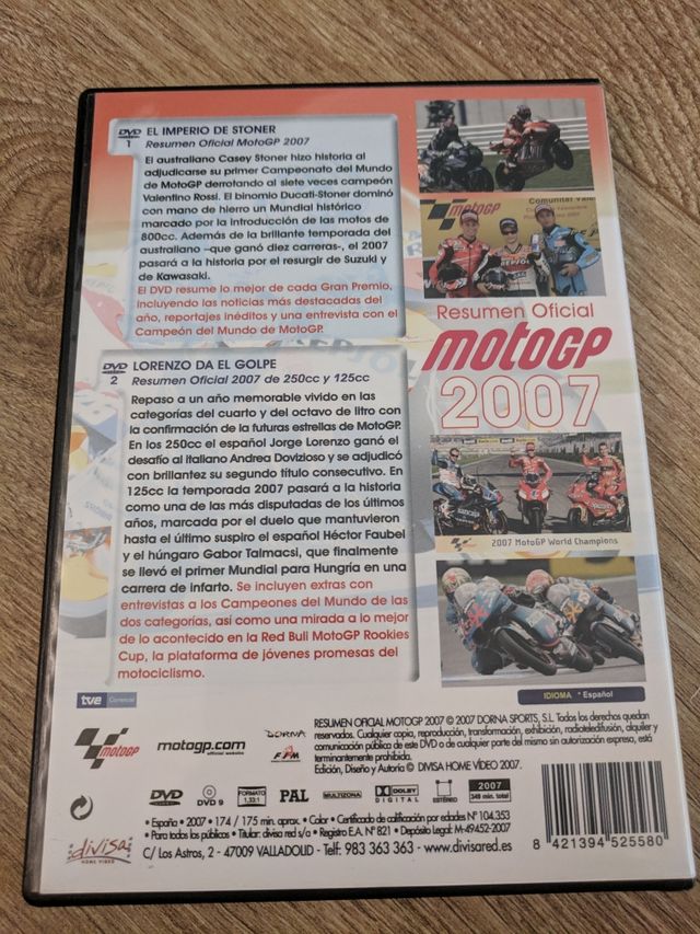 DVD Motogp 2007