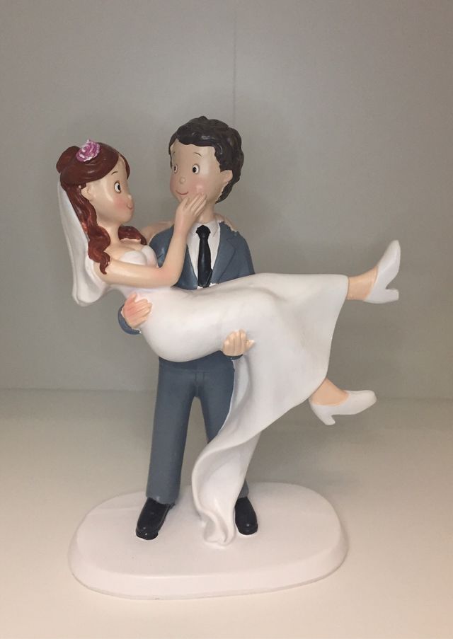 Figuras de boda , aniversario o bautizo para tarta