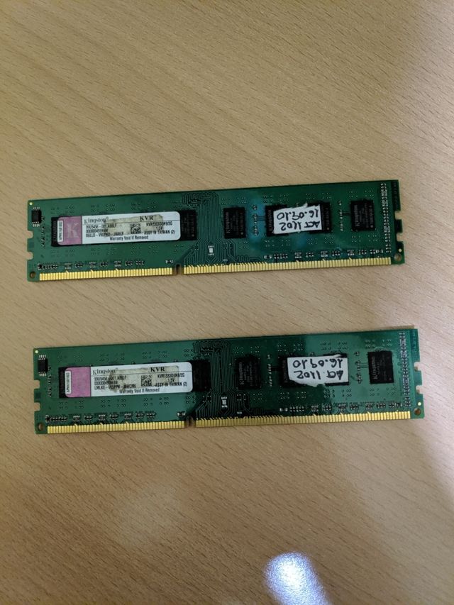 2 x 2GB 4GB RAM
