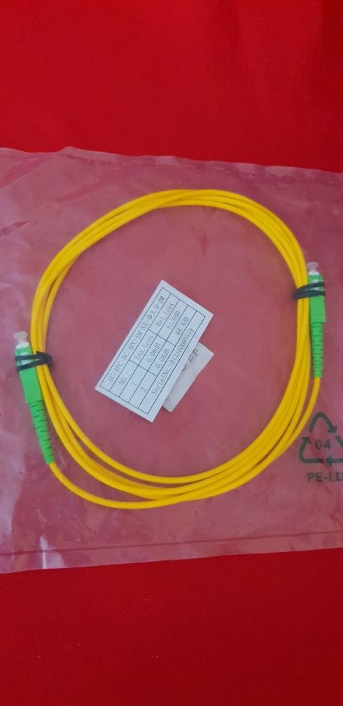 Cable fibra óptica ftth sc apc 1,5 y 2 mts
