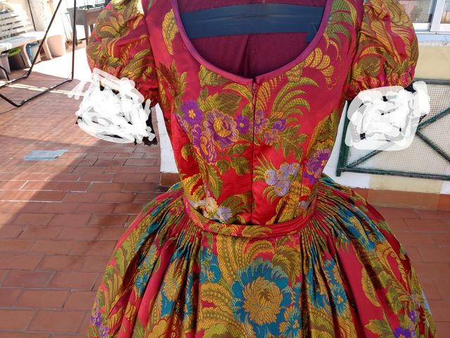 vestido fallera adulta