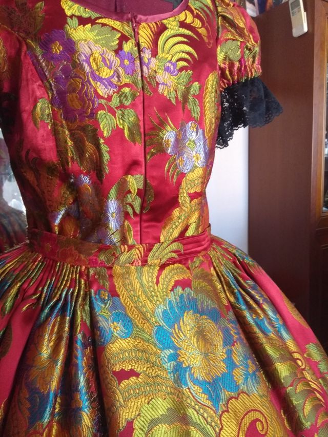 vestido fallera adulta