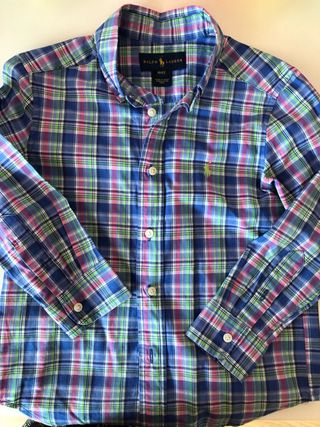 camisa ralph lauren niño