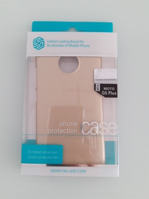 Funda moto G5 plus nuevo