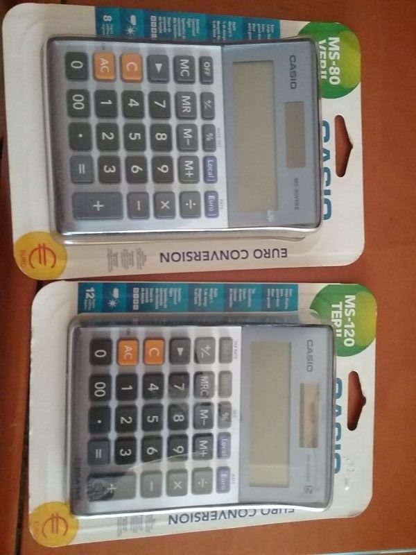 2 Calculadoras Casio Ms 80 Y Ms 1 Nuevas De Segunda Mano Por 25 En Madrid En Wallapop