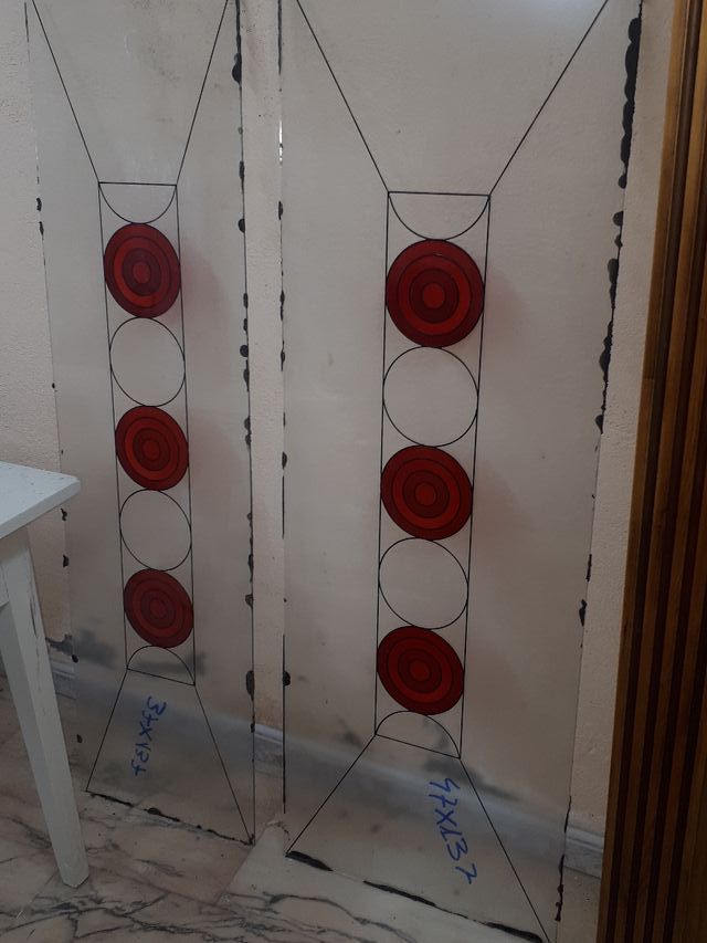 cristal para puertas vidriera 