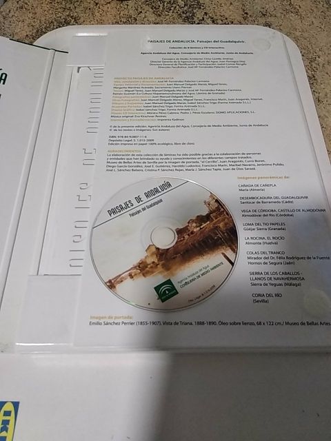 Libro documental Paisajes del Guadalquivir