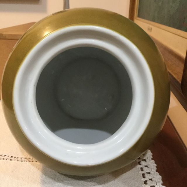 Tinaja porcelana Tarragona años 70 aliño aceitunas