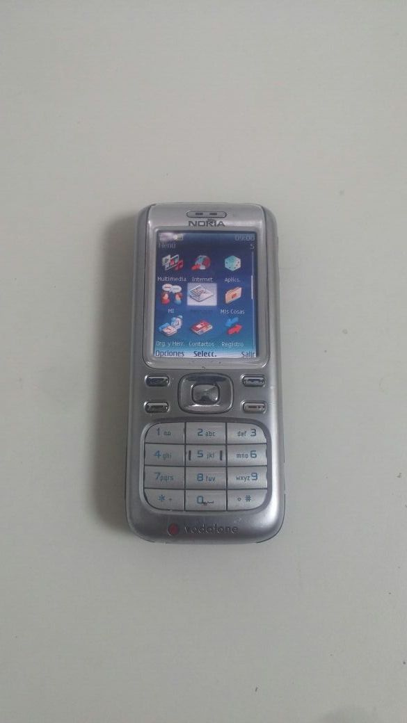 Nokia 6234 teléfono móvil-vodafone logotipo