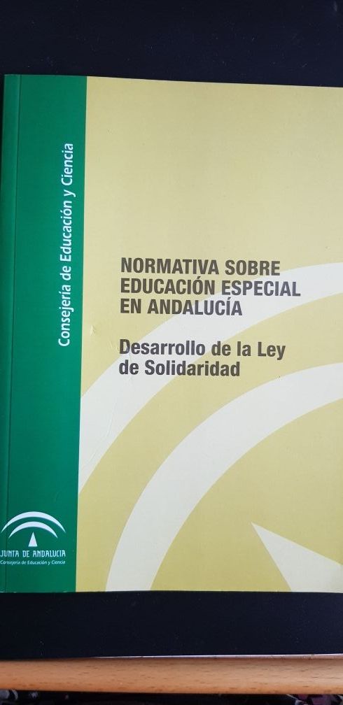 Normativa sobre la educación especial en Andaluci