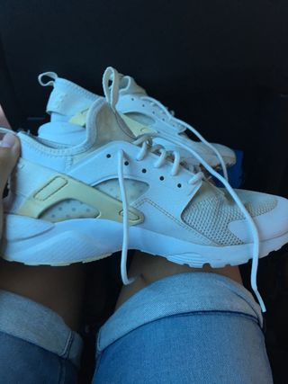 huarache blancas