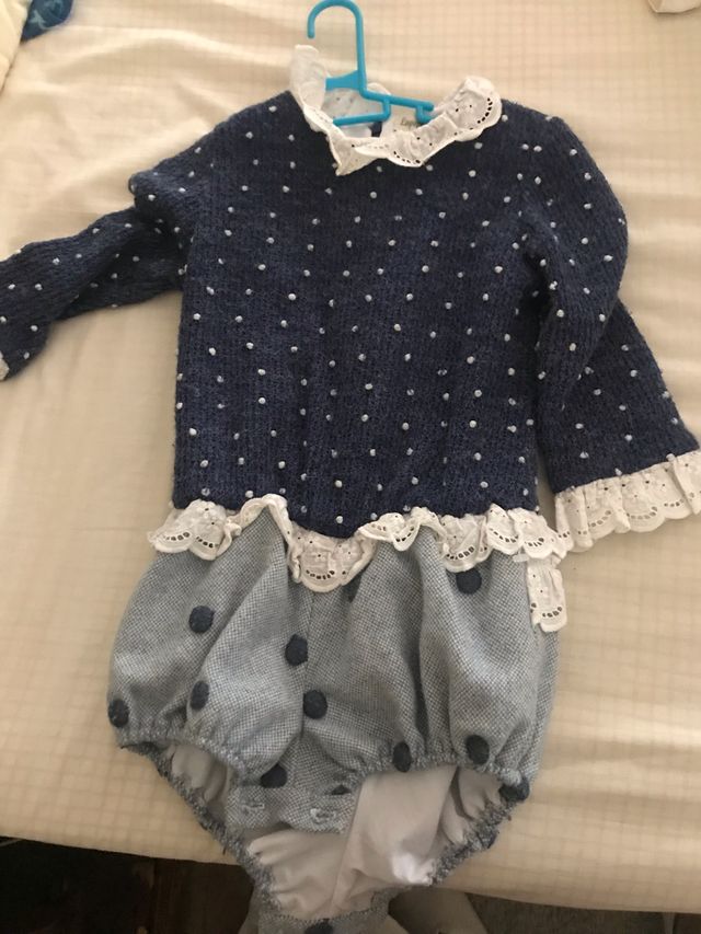 Vestido niña, mono lapeppa 3-4 años